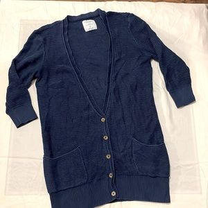 Navy Cardigan